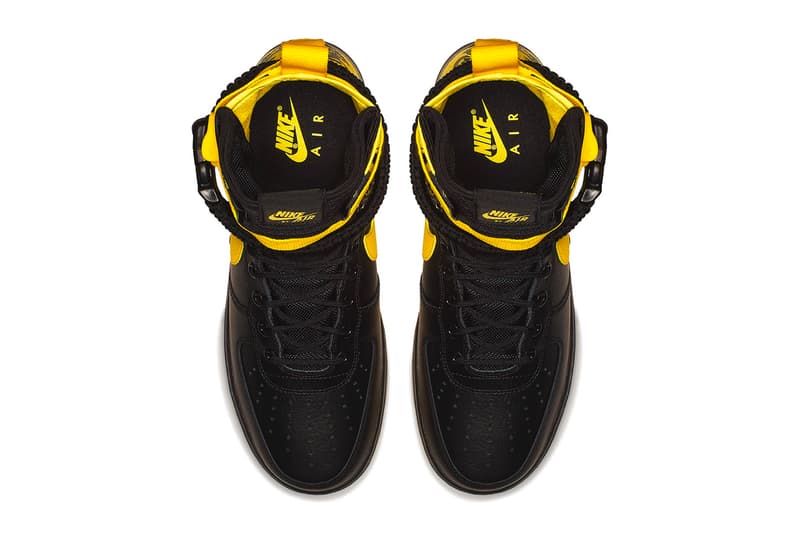 AIR FORCE HI RT Yellow Black Nike SF-AF1 High