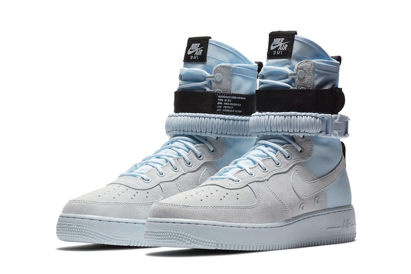 Nike SF-AF1 Blue Tint Grey Black footwear 2018 nike sportswear
