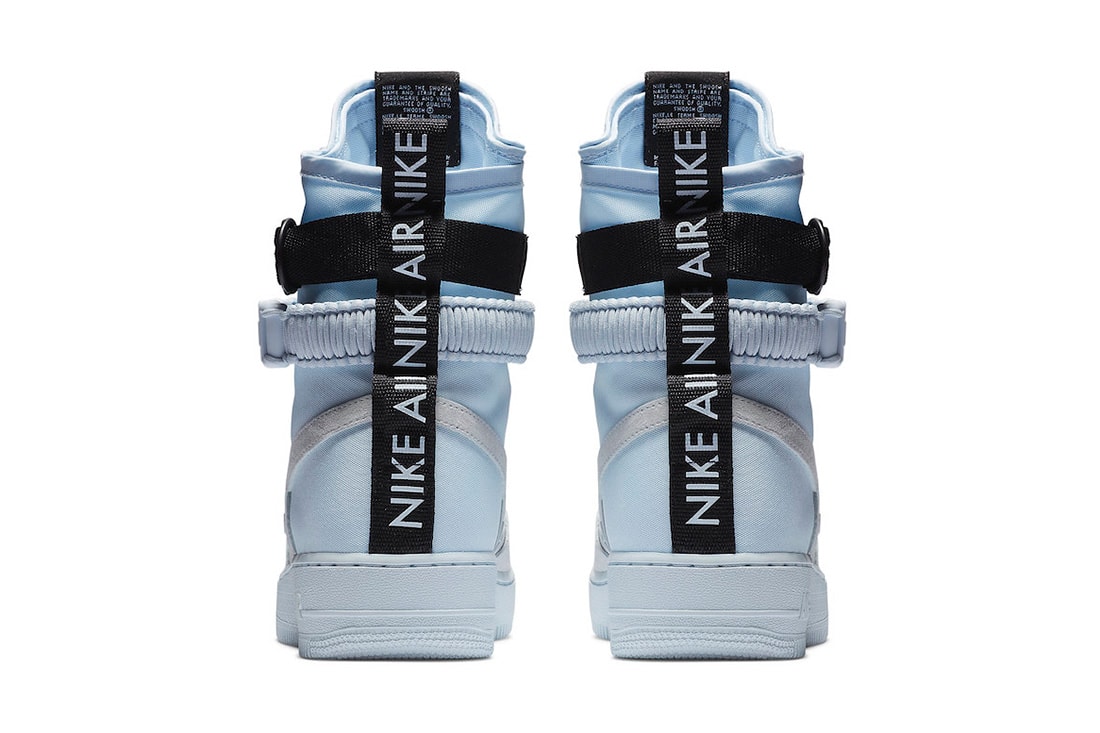 Nike SF-AF1 Blue Tint Grey Black footwear 2018 nike sportswear