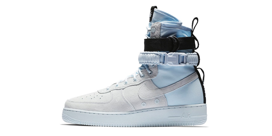 nike sf af1 high blue