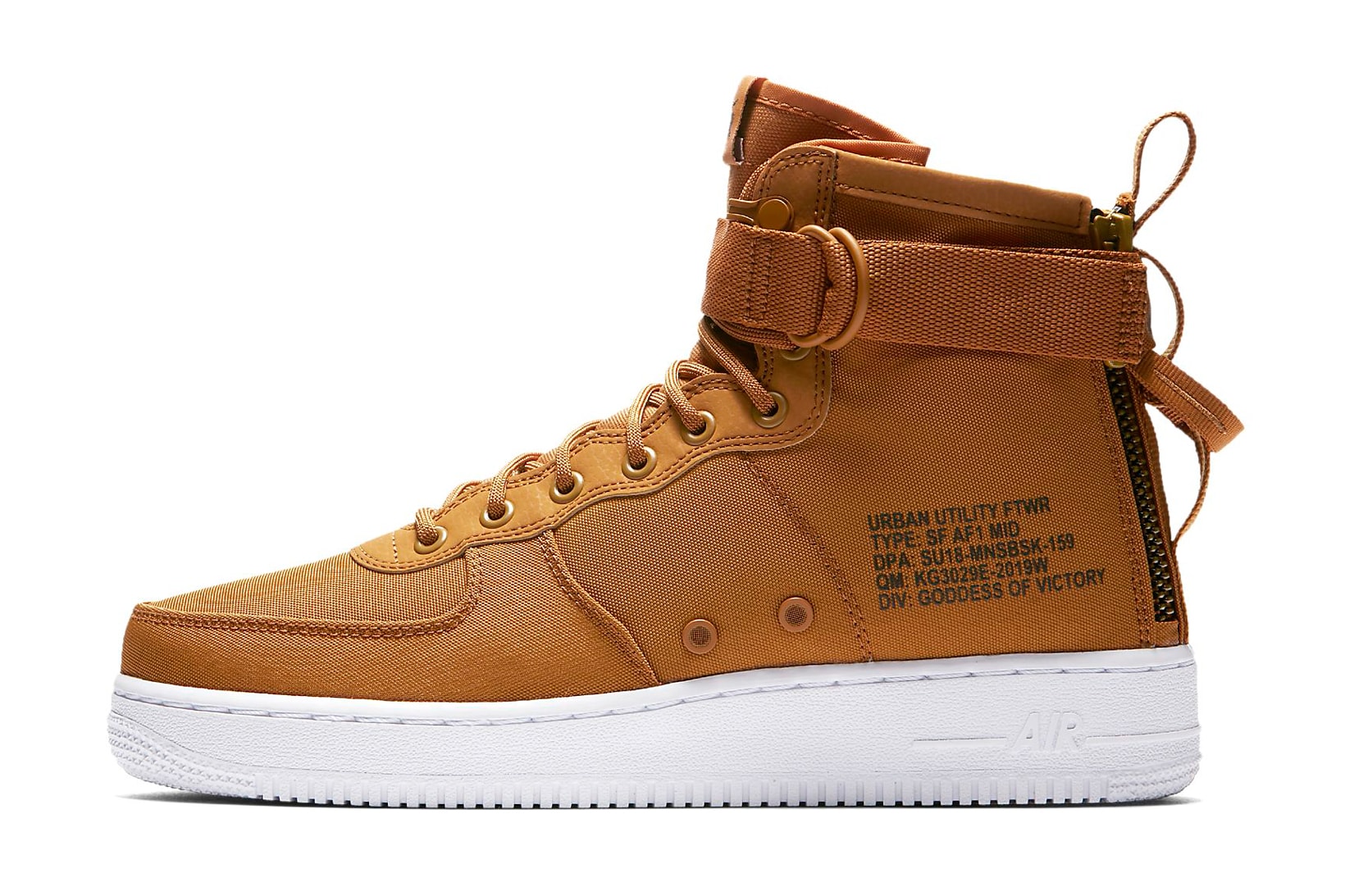 Nike SF AF1 Mid Desert Ocre Yellow Mustard Timberland Release Info Date Drops Air Force 1