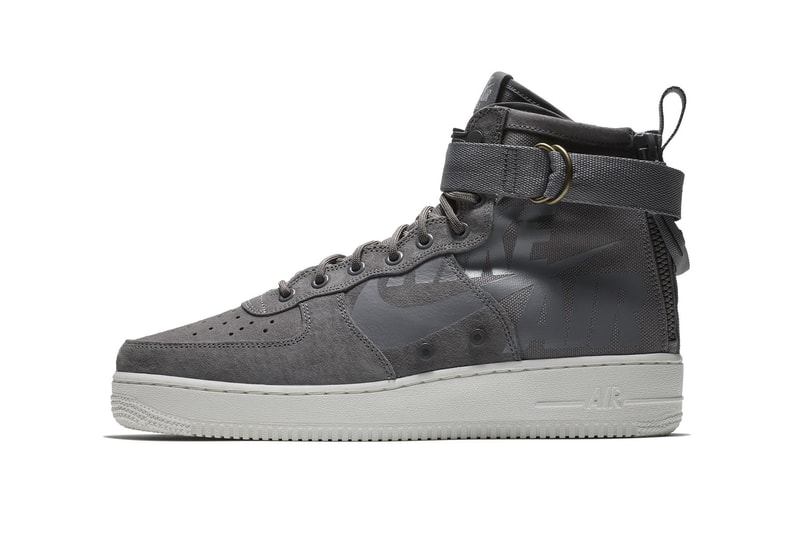 Nike SF AF1 Mid Gunsmoke may 22 2018 release date info drop sneakers shoes footwear