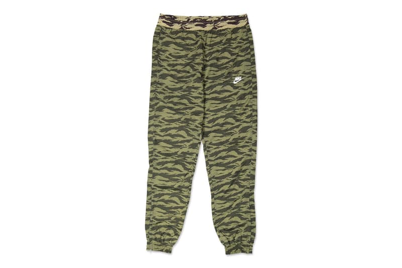 Nike Sportswear Swoosh Woven Camo Pack NSW Track Pants Shorts Jackets Green Beige White Black Patterns Designs