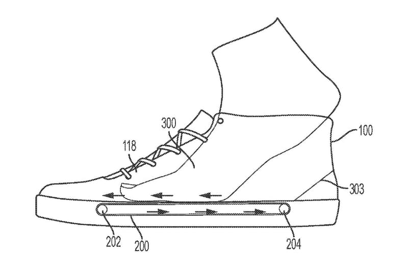 Nike In Shoe Treadmill Patent 2018
