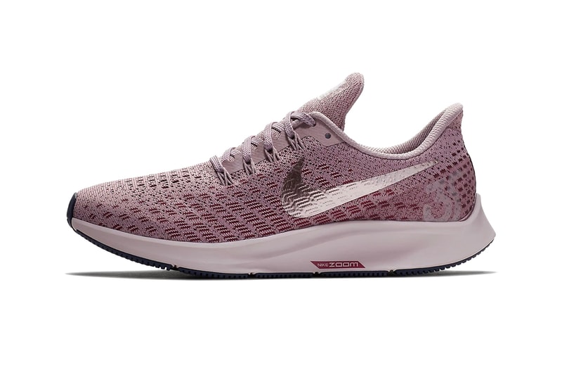 Nike Zoom Pegasus 35 Release Bright Crimson Elemental Rose Particle Rose Thunder Grey