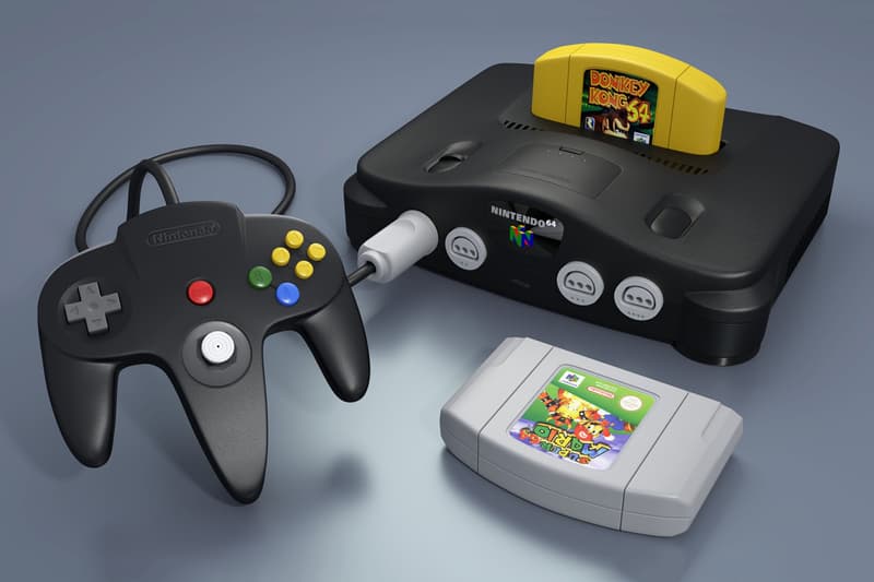 Nintendo Trademark Application Nintendo 64 classic gaming console