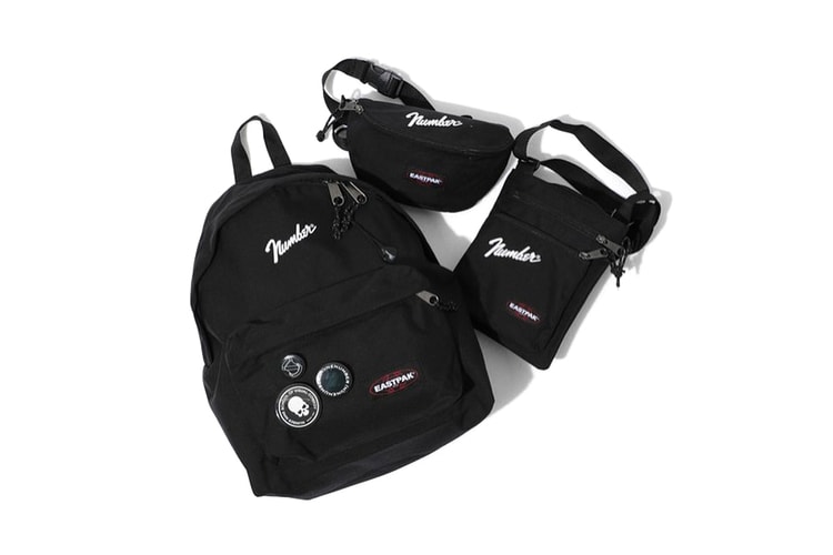 NUMBER (N)INE Joins Eastpak for Blacked-Out Bags