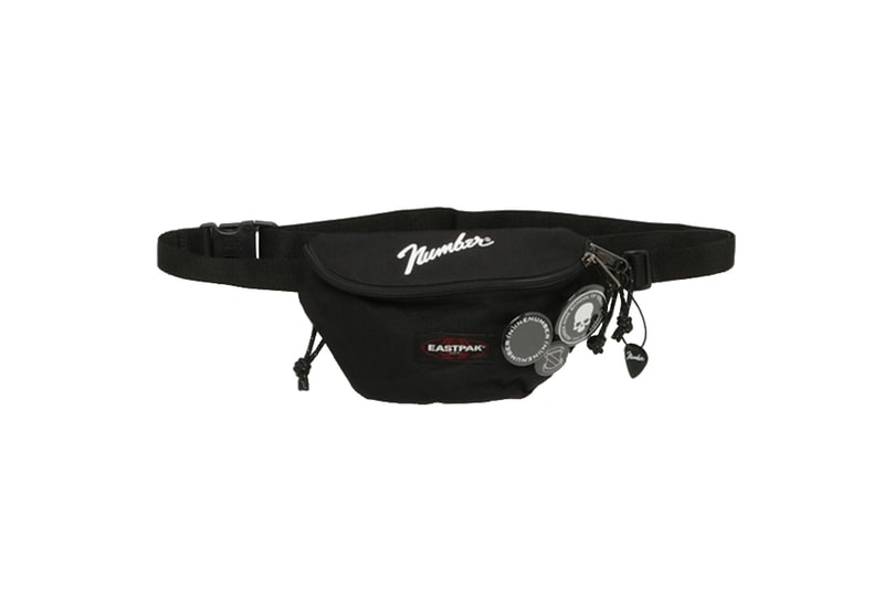 number nine (N) eastpak collaboration bags backpack shoulder bag sacoche fanny pack waist fender button guitar pick