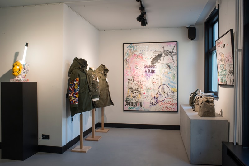Oallery Amsterdam Store Opening Look Inside Undercover Vetements Ambush Takashi Murakami Pauly Medicom Toy Be@rbrick