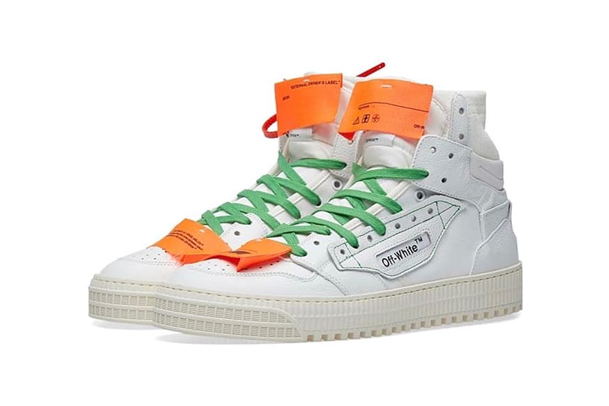 off white orange shoes