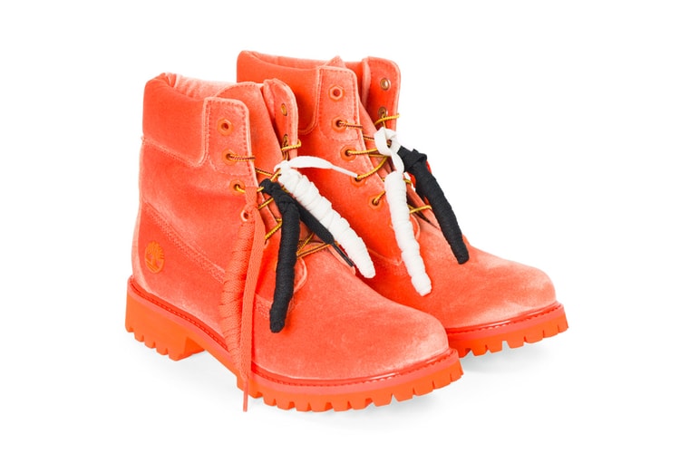 Off-White™ x Timberland 6″ Boots See an Orange Makeover