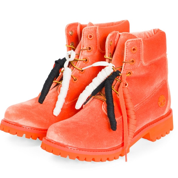 Off-White™ x Timberland 6″ Boots Orange Makeover