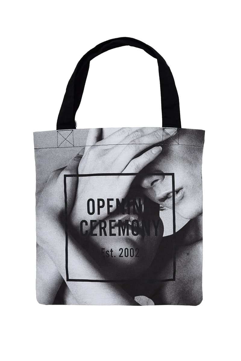 Opening Ceremony Kishin Shinoyama capsule collaboration collection nude photographs japanese tee shirts bag tote may 22 2018 drop release date