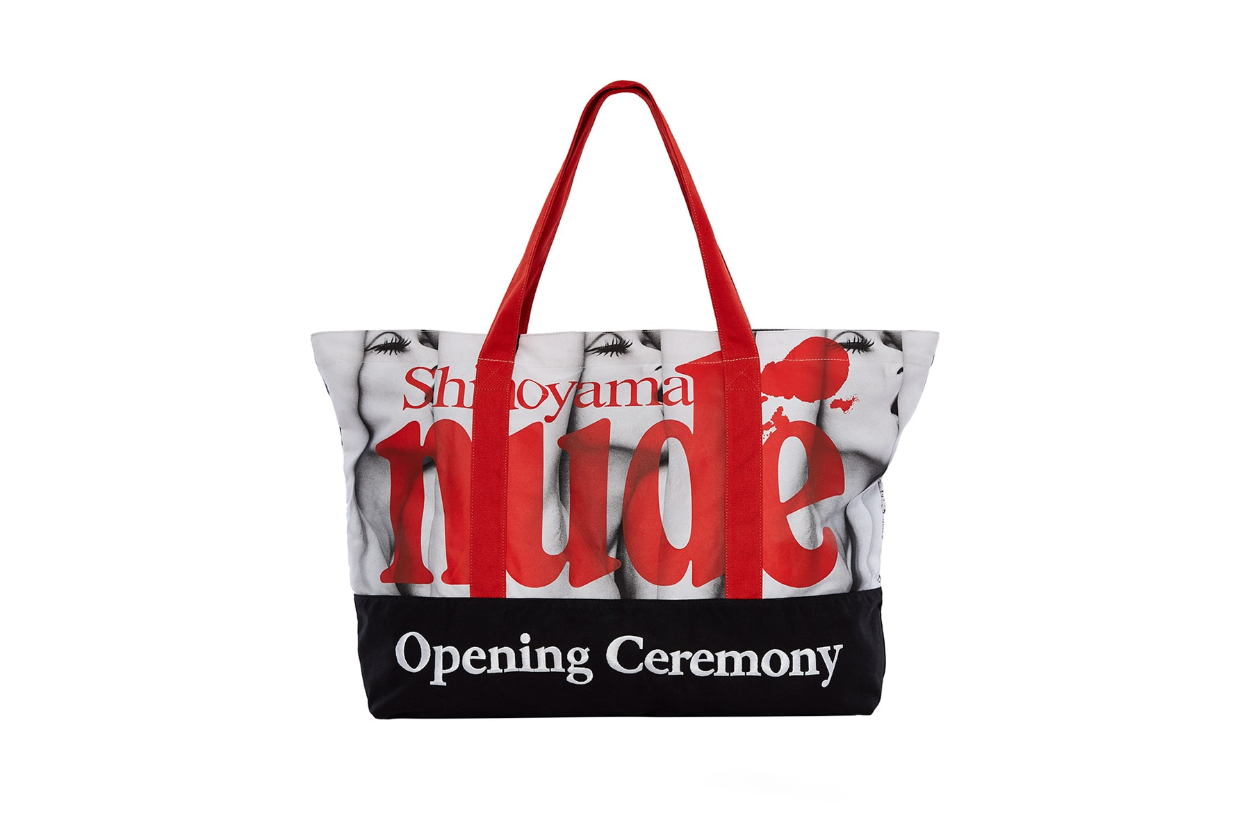 Opening Ceremony Kishin Shinoyama capsule collaboration collection nude photographs japanese tee shirts bag tote may 22 2018 drop release date