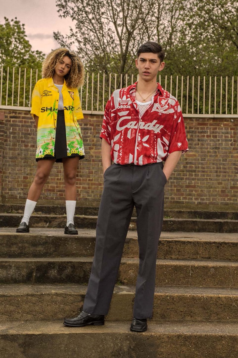 OWN Vintage Football Kit Hawaiian Shirt Hybrid Clothing Tops For Sale Arsenal Liverpool Chelsea Borussia Dortmund Juventus Post Season Manchester United