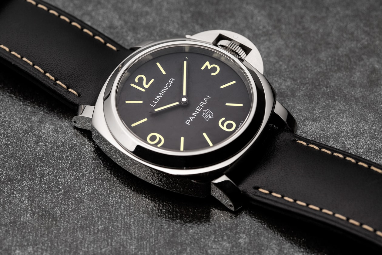 Panerai Introduces Luminor Logo Series watch chronograph hand-wound italian sports stainless steel