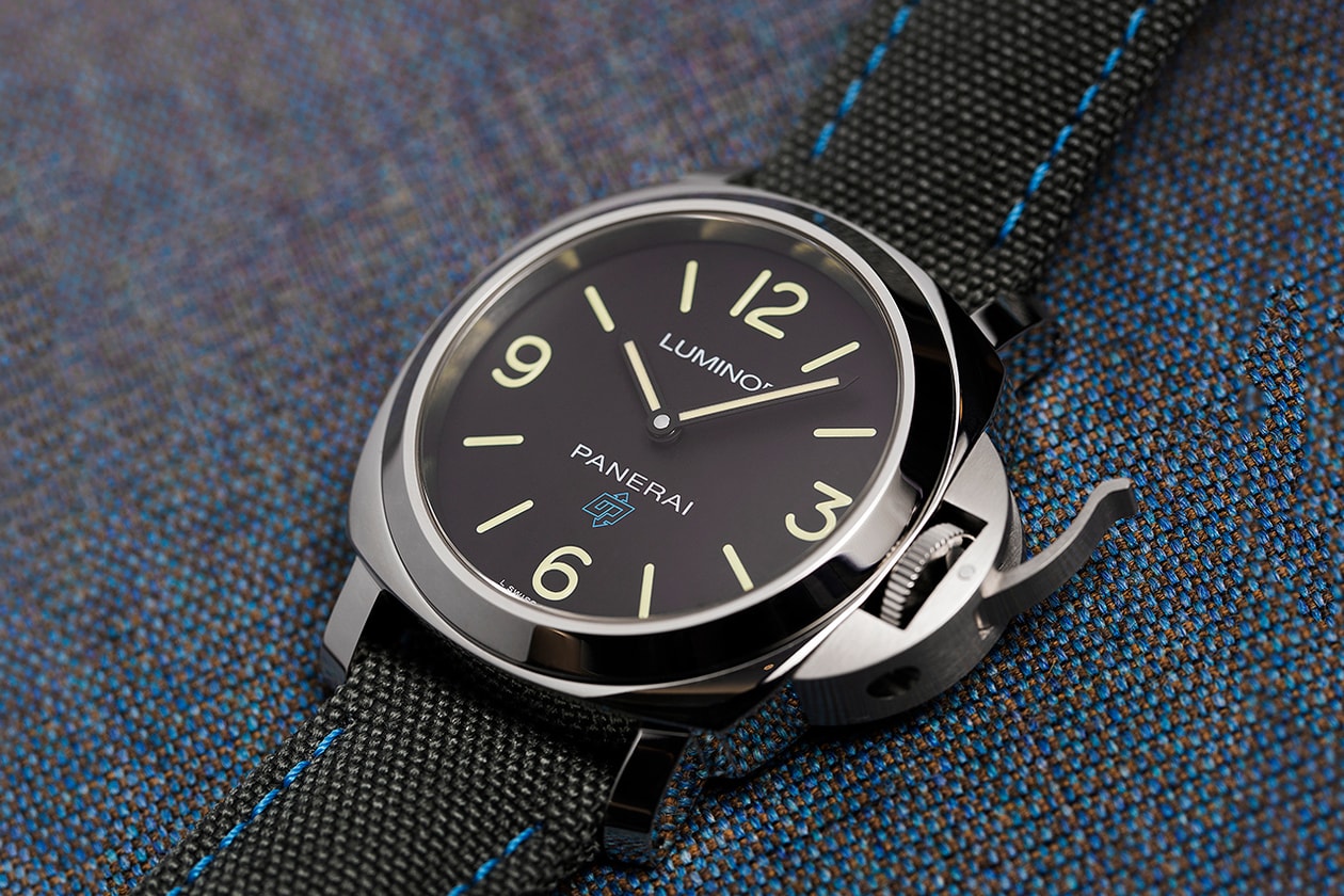 Panerai Introduces Luminor Logo Series watch chronograph hand-wound italian sports stainless steel