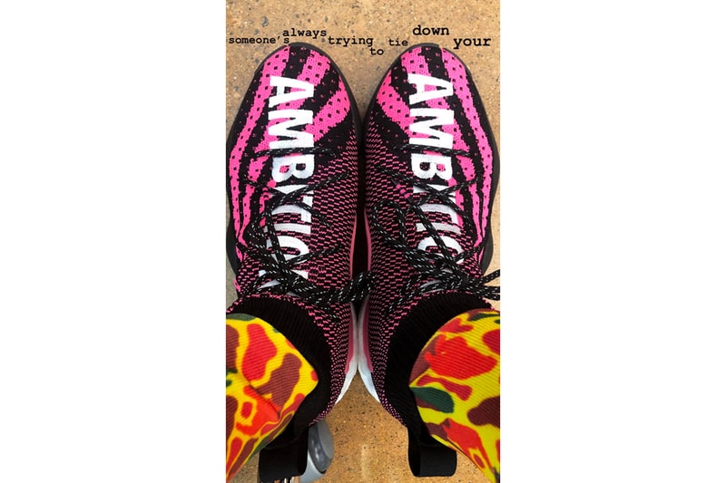 Pharrell williams adidas Crazy BYW Black And Pink first look AMBITION summer drop june 2018 adidas originals adidas Hoops footwear