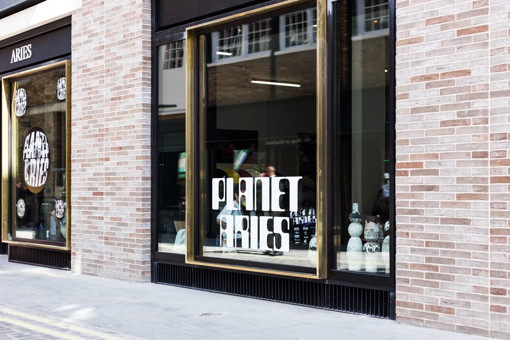 Aries London Sofia Prantera Fergus Purcell Slam Jam Martine Rose Vans Ashley Williams Thames ASSID Brain Dead Exclusive Releases Collaborations New Balances Planet Store First Look Inside Closer Covent Garden