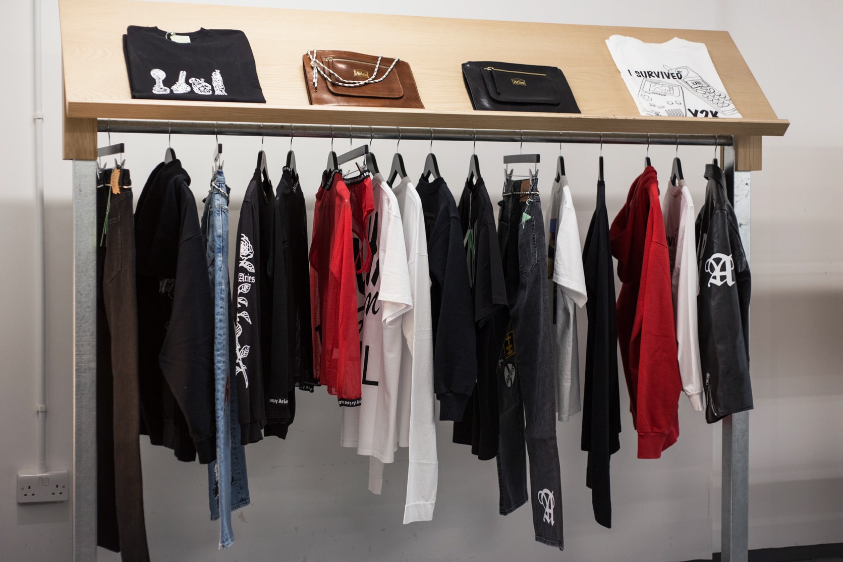 Aries London Sofia Prantera Fergus Purcell Slam Jam Martine Rose Vans Ashley Williams Thames ASSID Brain Dead Exclusive Releases Collaborations New Balances Planet Store First Look Inside Closer Covent Garden