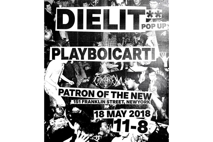 Playboi Carti & Patron of the New Join Forces on a 'Die Lit' Pop-Up Event