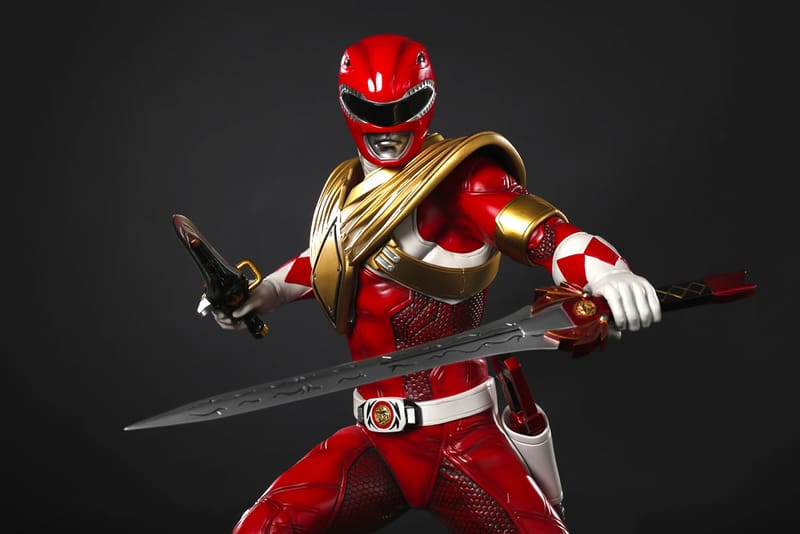 The 'Power Rangers' Red Ranger Gets a Premium 1:4 Scale Statue