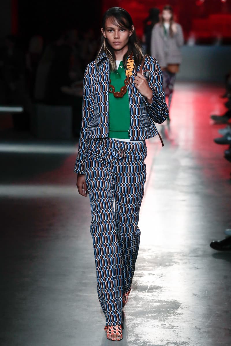 Prada Resort 2019 Collection Runway Show New York City Ugly Prints 1990s