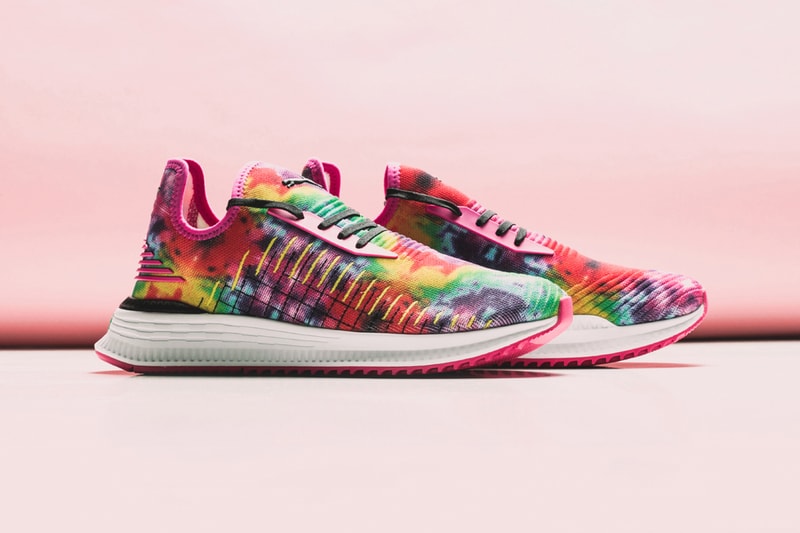 Puma Avid Evoknit Haze Beetroot Purple first look release info May 18 multicolored sneaker footwear