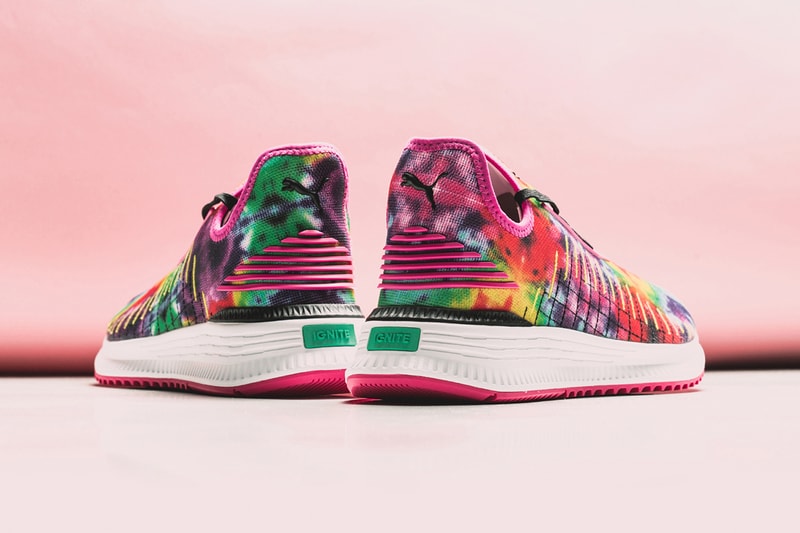 Puma Avid Evoknit Haze Beetroot Purple first look release info May 18 multicolored sneaker footwear