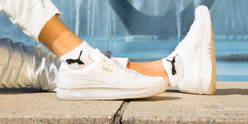 puma gv special all white