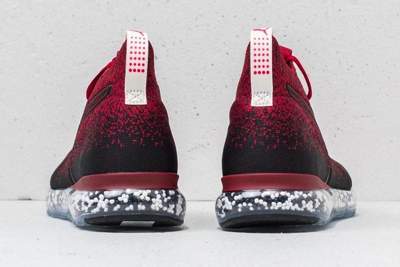 PUMA Jamming Cushion Red Dahlia Black Lawsuit EVOknit