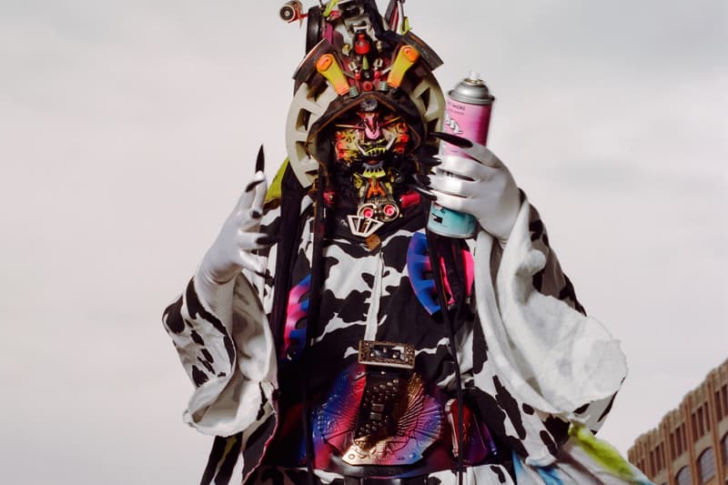 rammellzee racing for thunder max wolf interview red bull arts ny exhibition retrospective sculptures paintings gothic futurism