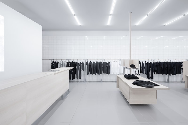Reigning Champ New Flagship Store Vancouver 1148 Robson Street Designed Award Winning Canadian Architect Peter Cardew Respect Details Master Simplicity