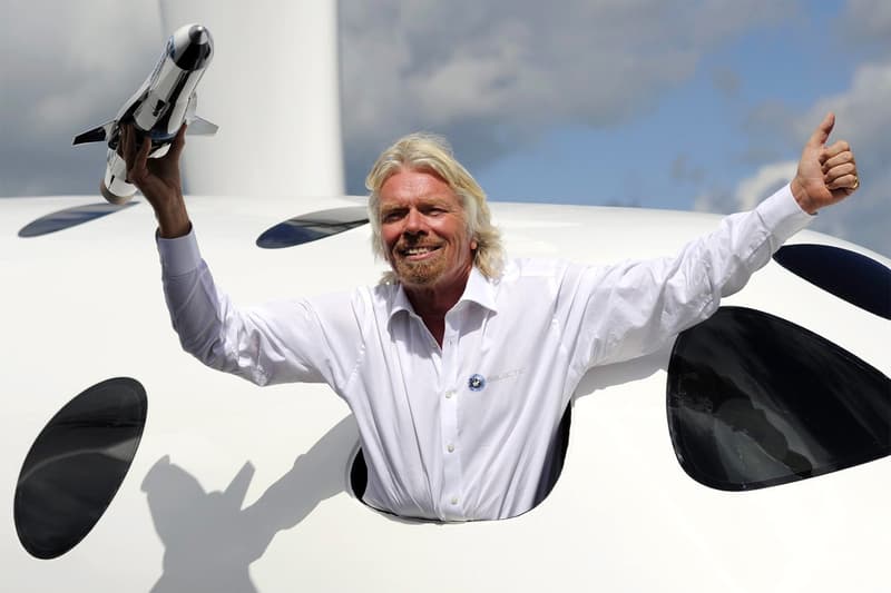 Richard Branson virgin galactic space travel space ship 