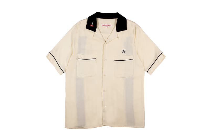 Richardson spring summer 2018 origami collection drop release hoodie bowling shirt tea towel
