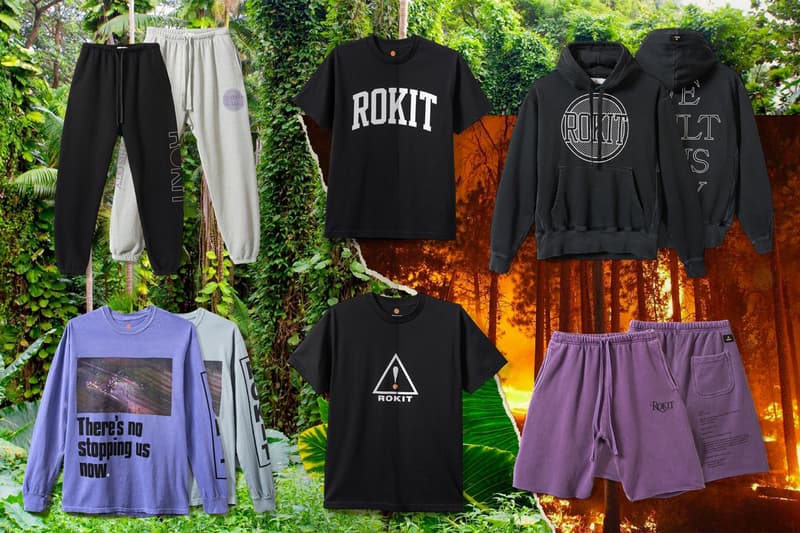 ROKIT Spring Summer 2018 Into The Wild collection lookbook release info Jon Krakauer book hoodies track pants shorts T-shirts