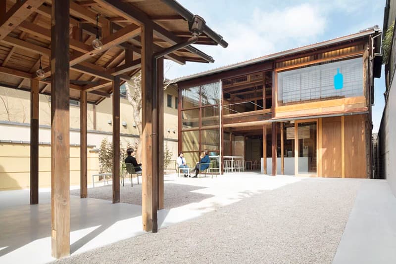 Blue Bottle Coffee Kyoto cafe japan Schemata Architects address architecture design interior