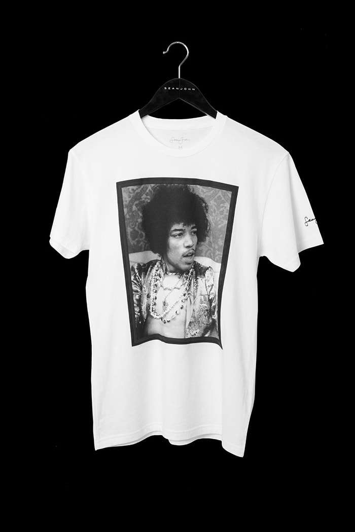 Sean John 20th Anniversary Gallery Collection aaliyah biggie jimi hendrix chaka khan marvin gaye T-shirts release info diddy
