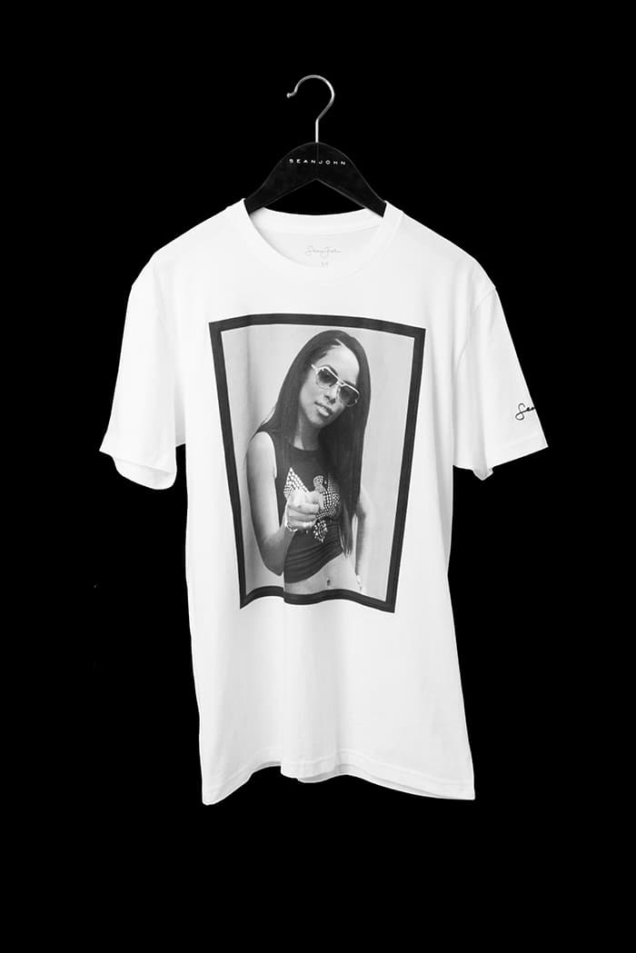 Sean John 20th Anniversary Gallery Collection aaliyah biggie jimi hendrix chaka khan marvin gaye T-shirts release info diddy