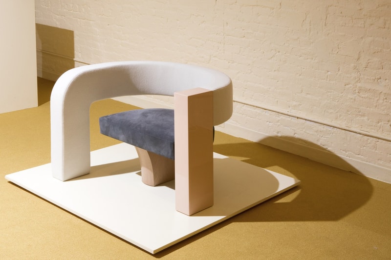Field Studies Design Sight Unseen Furniture Collection Seth Rogen Jason Schwartzman Thaddeus Wolfe Ignacio Mattos Ladies & Gentlemen Kareem Kelly Wearstler Aimee Song Kelly Behun Narciso Rodriguez  Home Studios Natasha Royt Harry Nuriev Liam Gillick Fernando Mastrangelo Boyd Holbrook Christopher Stuart Julia Dault Tyler Hays Andrew Kuo Rafael de Cardenas Mel Ottenberg The Principals Angel Olsen Bower Chair Mirror Candlesticks Piano