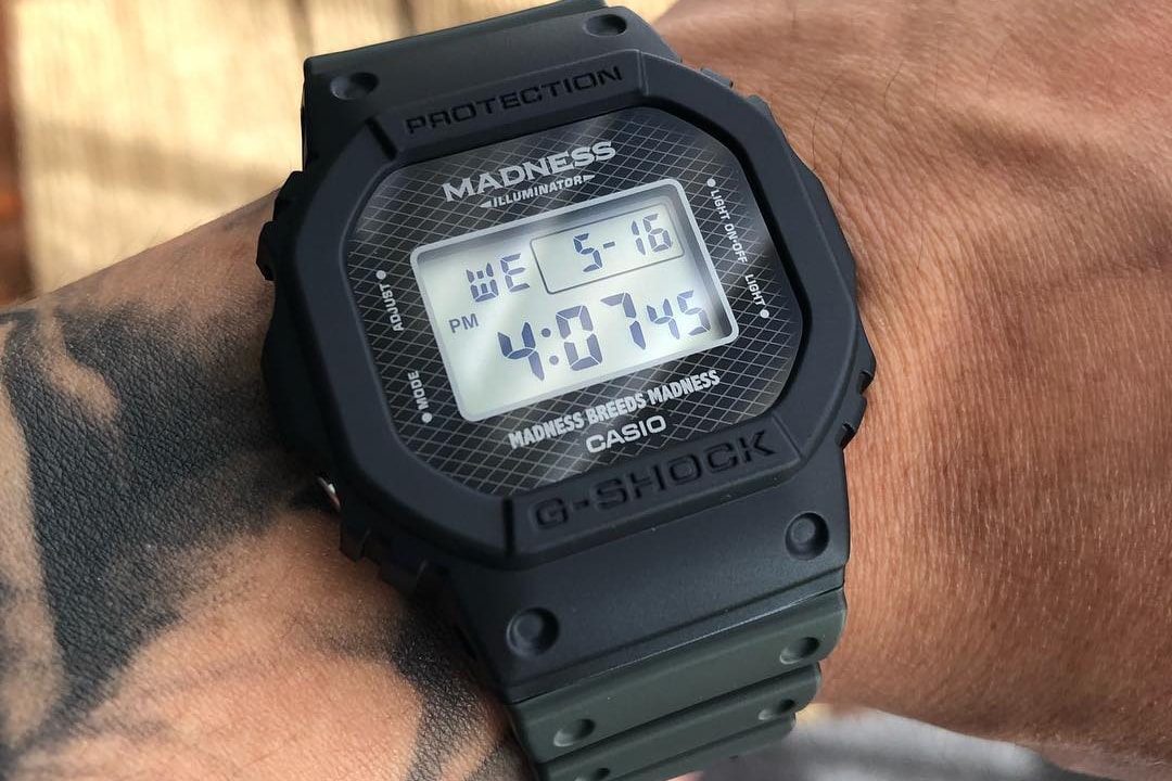Shawn Yue MADNESS G SHOCK Collaboration first look teaser watch casio breed madness colorway limited