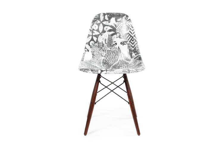 Shepard Fairey & Modernica Collaborate on Limited-Edition Side Shell Dowel Chair