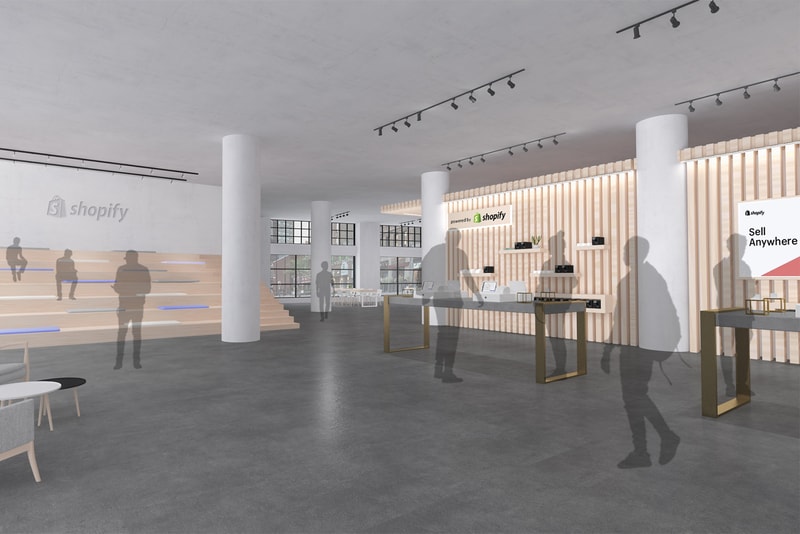 Shopify Physical Retail Space store brick mortar open