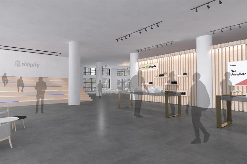 Shopify Physical Retail Space store brick mortar open