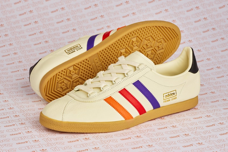 size? adidas Originals Trimm Star “VHS” black release date info exclusive sneaker retro