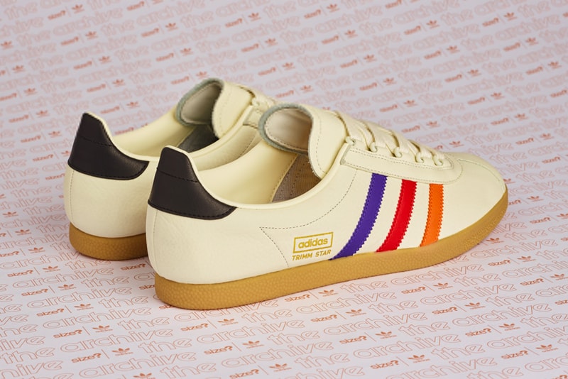 size? adidas Originals Trimm Star “VHS” black release date info exclusive sneaker retro