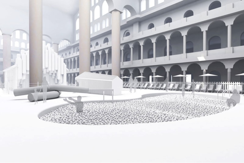 snarkitecture fun house national building museum daniel arsham alex mustonen exhibition architecture design art artworks