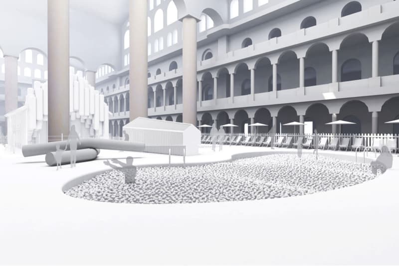 snarkitecture fun house national building museum daniel arsham alex mustonen exhibition architecture design art artworks