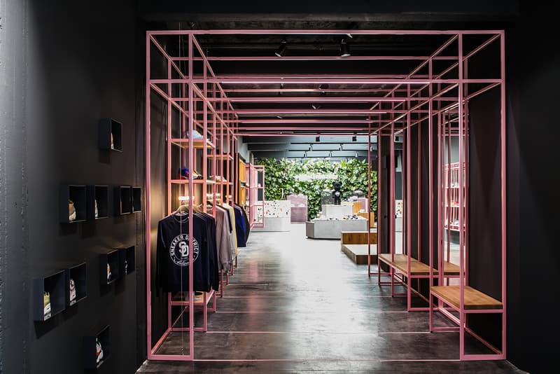 Sneaker District Store Antwerp Belgium Nike Raf Simons Kvadrat Elephant Print Architecture Design Interior Exterior Influence Inspiration Address Details Opening