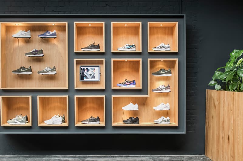 Sneaker District Store Antwerp Belgium Nike Raf Simons Kvadrat Elephant Print Architecture Design Interior Exterior Influence Inspiration Address Details Opening